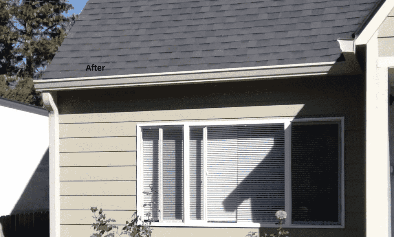 Tigard Remodel Gets Open Gutter System